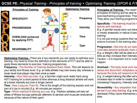 gcse pe revision test